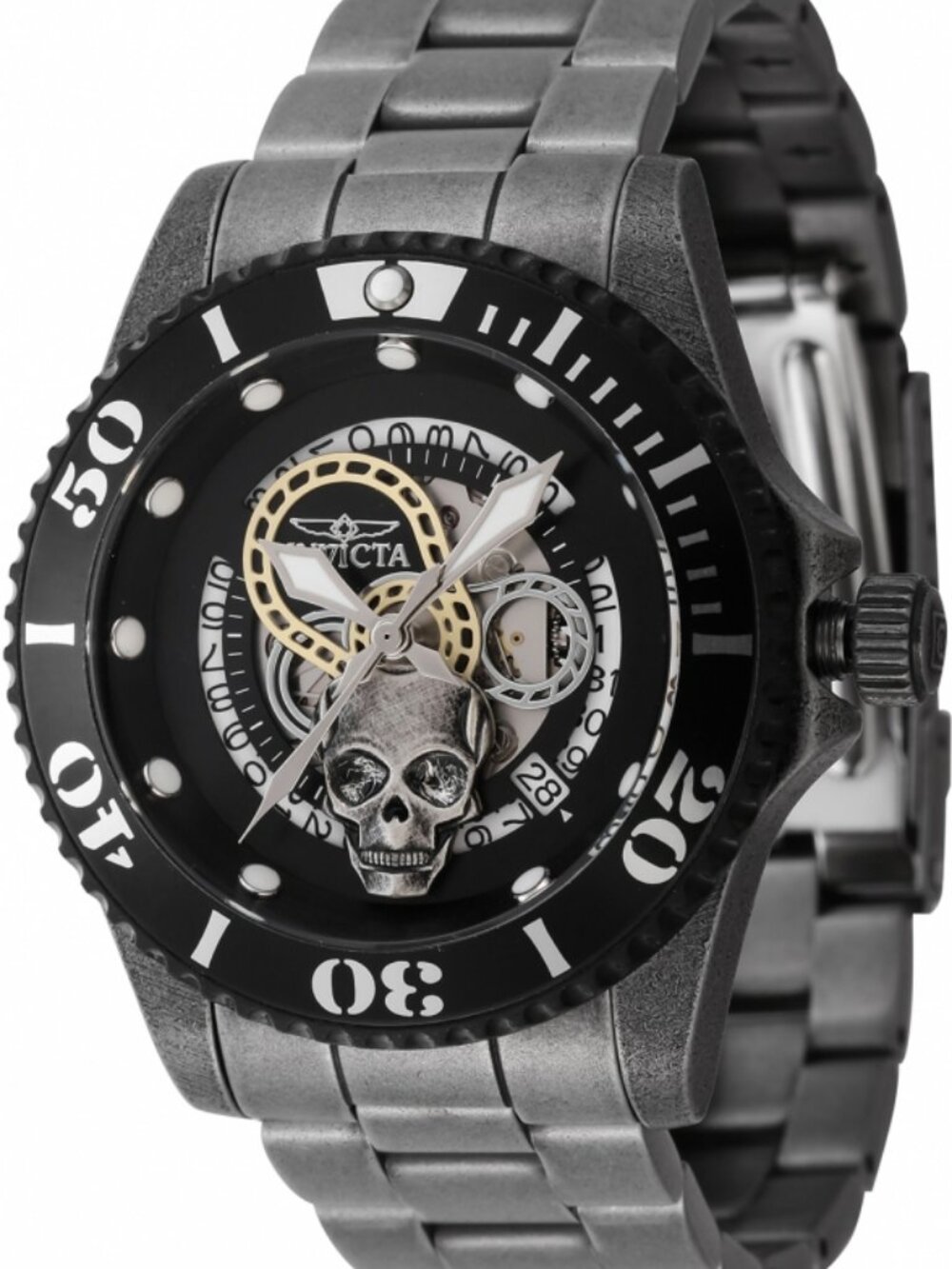 Invicta Pro Diver Automatic Men's Watch - 43mm, Steel (46677)